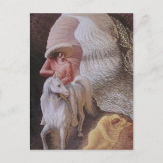 Optiska illusioner vykort