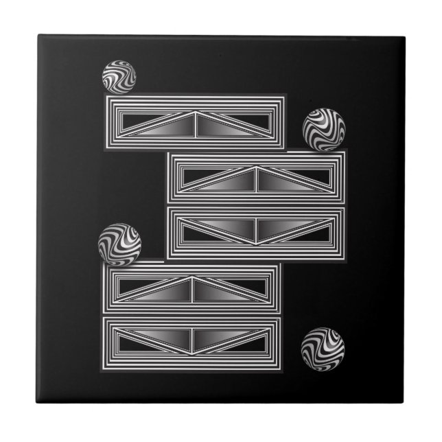 Optiska tru-former kakelplatta (Framsidan)