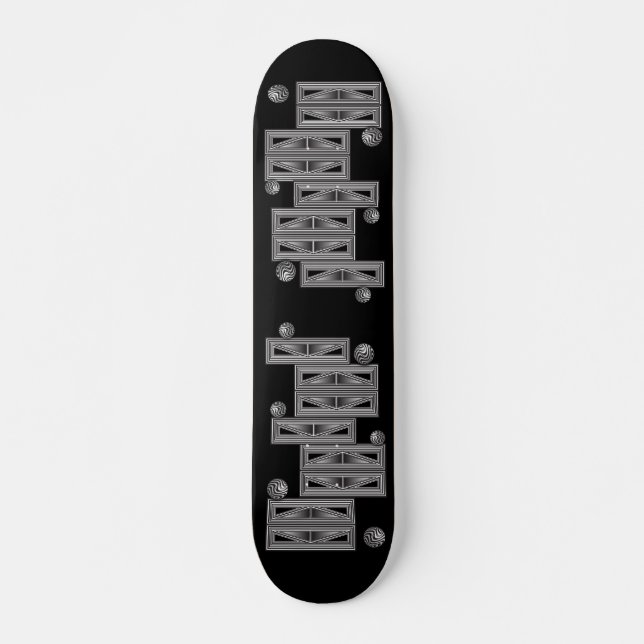 Optiska tru-former mini skateboard bräda 18,5 cm (Framsida)