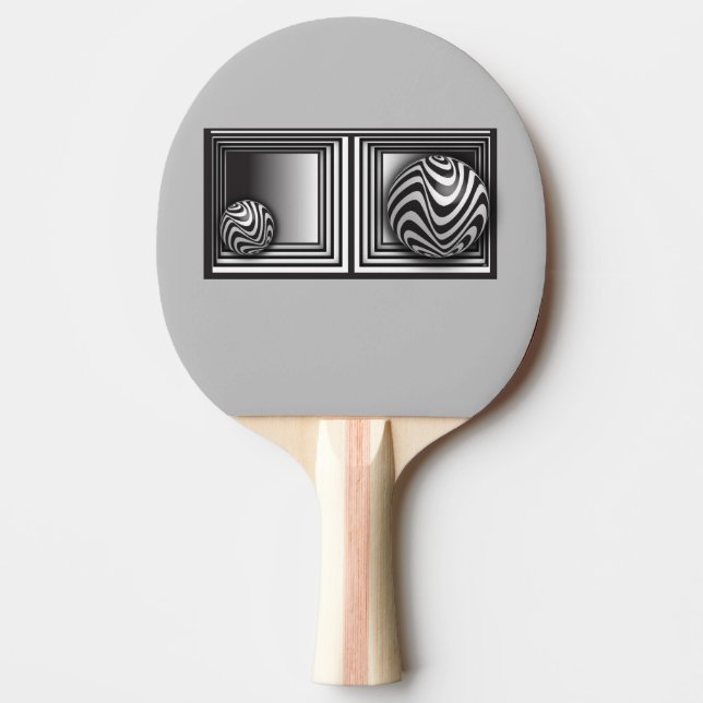 Optiska tru-former pingisracket (Framsidan)