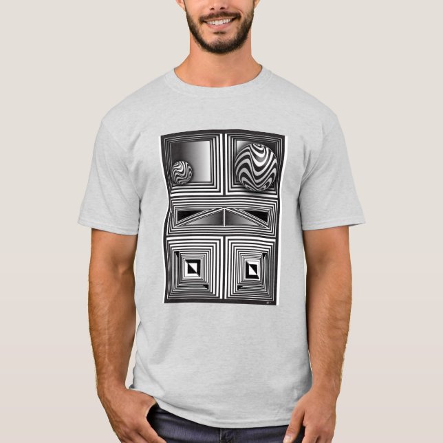 Optiska tru-former t shirt (Framsida)