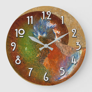 Optiskt fenodiscus Lenticularis Ammonite Snäcka Stor Klocka