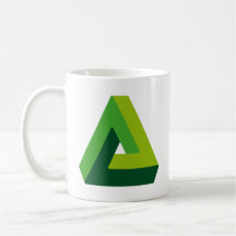 Optiskt illusionskontor mugg