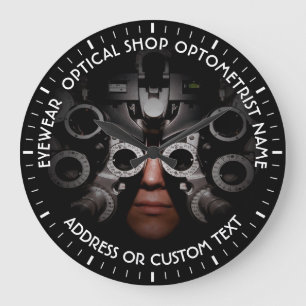 Optiskt shoppa optometrikerOphthalmologistnamn Stor Klocka