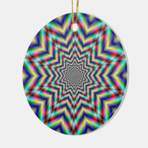 Optiskt utmana stjärnornas ornament