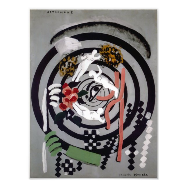 Optofon 2 | Francis Picabia | Fototryck (Framsidan)