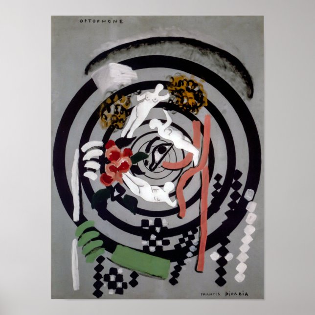 Optofon 2 | Francis Picabia | Poster (Framsidan)