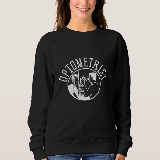Optometri för oftalmolog Optometrit och Optiker T Shirt (Framsida)