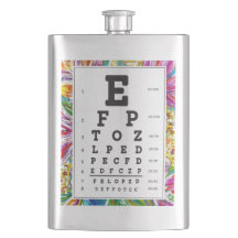 Optometri, ftalmologi-"Öga Chart"-kolv