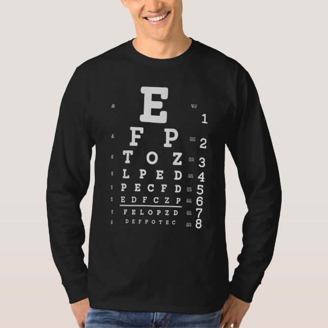 Optometri i Öga Exam - Oisex T Shirt (Framsida)