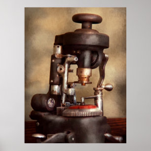 Optometri - Linskurvningsmaskin Poster