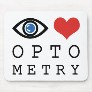 Optometri öga Kärlek Musmatta