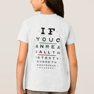 Optometri, Perfekt Vision, behöver inte glasögon T Shirt