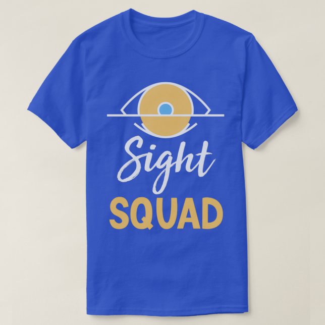 Optometriker med ljussken 1 t shirt (Design framsida)