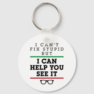 Optometriker Optometri Oftalmologi Se Stupid Nyckelring
