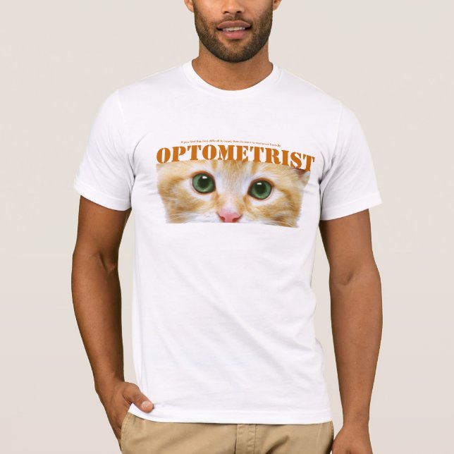 Optometriker T-shirt (Framsida)