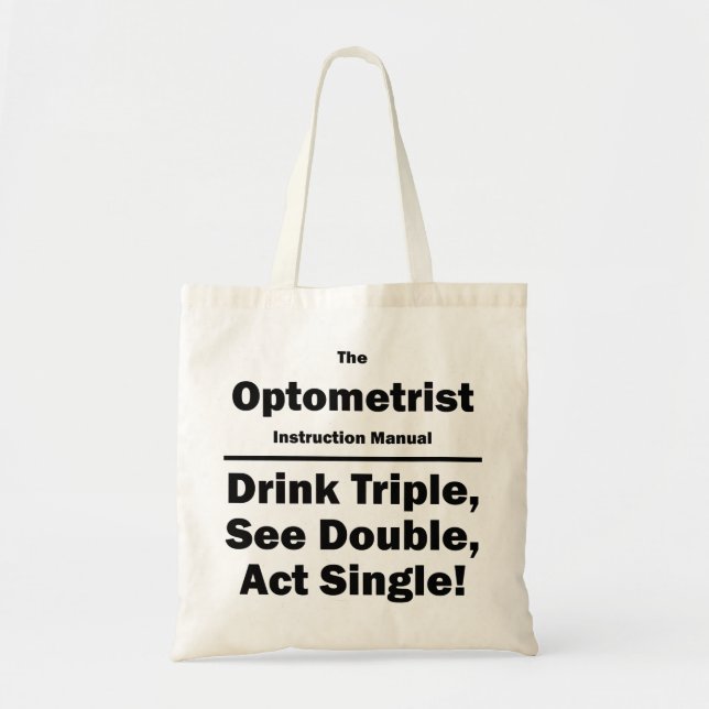 optometriker tygkasse (Framsidan)