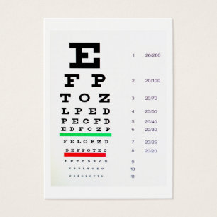 optometriker visitkort