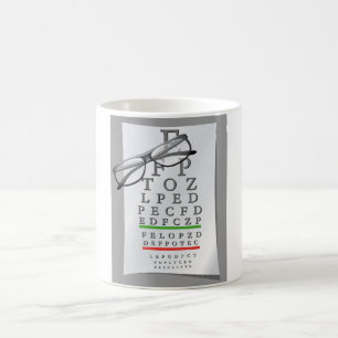 Optometrikern kartlägger muggen kaffemugg