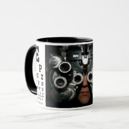 Optometrisk kombination Mugg