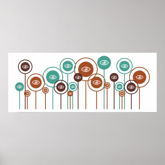 Optometriska Daisy Poster (Framsidan)