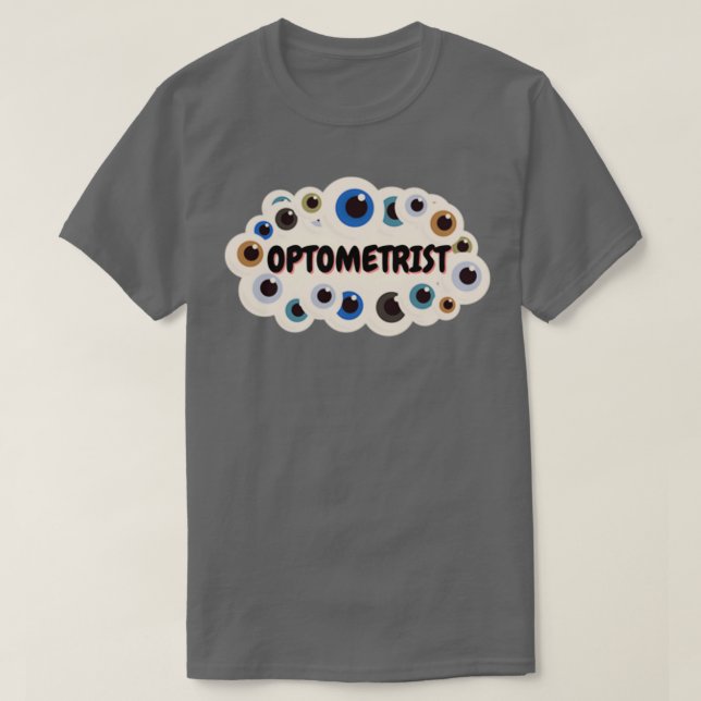 Optometrist 47 t shirt (Design framsida)