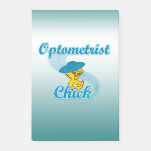 Optometrist Chick nr 3 Post-it Block