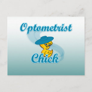Optometrist Chick nr 3 Vykort