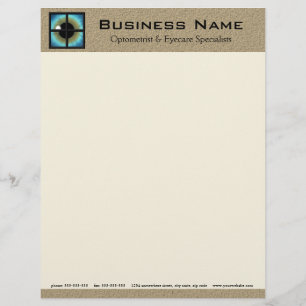 Optometrist & Eyecare Specialists Letterhead Brevhuvud