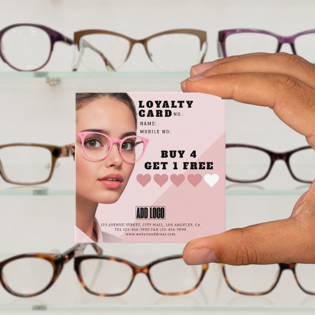 Optometrist Eyewear Business Lojalitetskort (Skapare uppladdad)