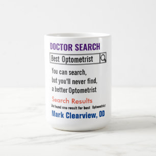 Optometrist Funny Search Gift Mugg