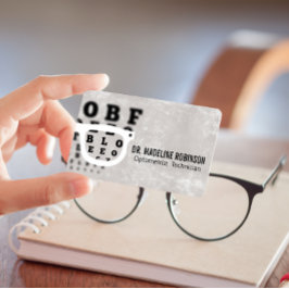 Optometrist | Glasögon | Öga Exam och Verktyg Tidsbeställning Kort