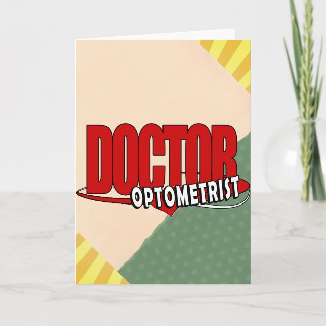 OPTOMETRIST LOGOTYP DOKTOR BIG RED HELGKORT (Framsida)