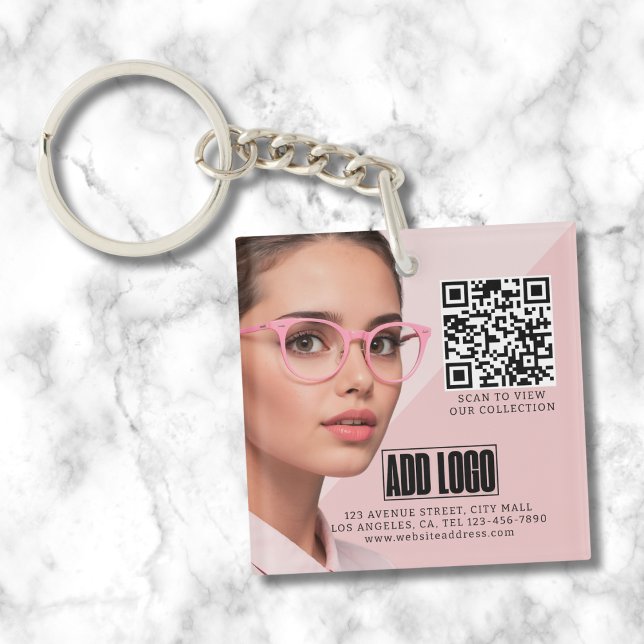 Optometrist Oftalmology Eyewear Business QR Code (Skapare uppladdad)