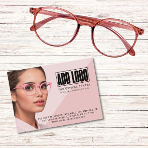 Optometrist Ofthalmology Eyewear Business Visitkort