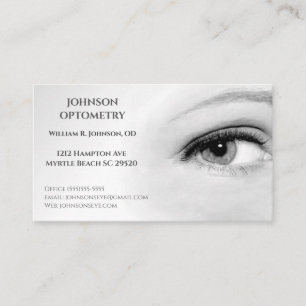 Optometrist/Optometri-Affärskort Visitkort