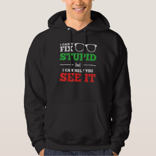 Optometrist Optometri Oftalmolog Fixa Se Dum Hoodie