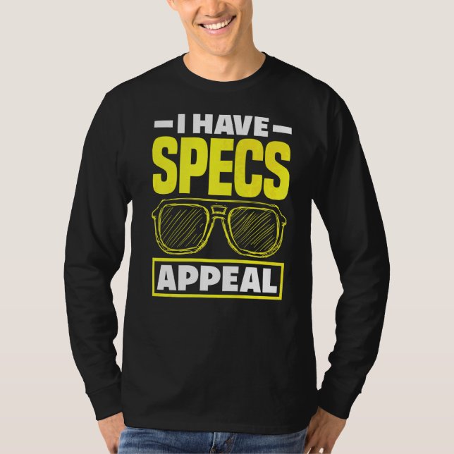 Optometrist Optometri Oftalmolog Spe T Shirt (Framsida)
