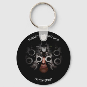 Optometrist Optometrist Optiker Testsyn Nyckelring
