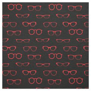 Optometrist Optometrist Röd för glasögon Tyg