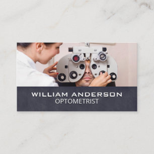 Optometrist Specialisten öga Doktor Visitkort