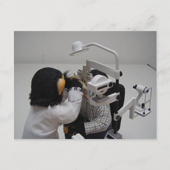 Optometrist Vykort (Framsida)