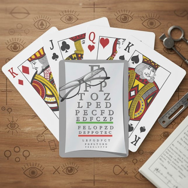 Optometristdiagram spelkort (Skapare uppladdad)