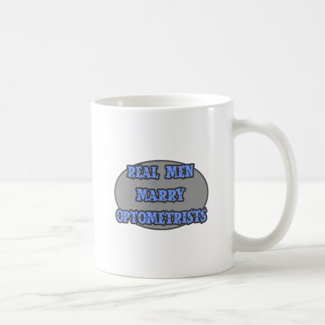 Optometrister för verkliga Manar-marry Kaffemugg (Höger)