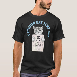 Optometrister-test för Öga T Shirt