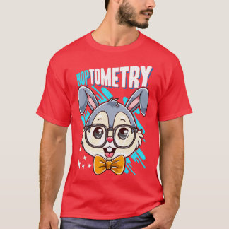 Optometry Easter Hoptometry Optometrist Gift T Shirt
