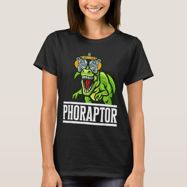Optometry Machine Phoropter Funny Optometrist Phor T Shirt (Framsida)