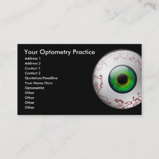 Optometrykort Visitkort