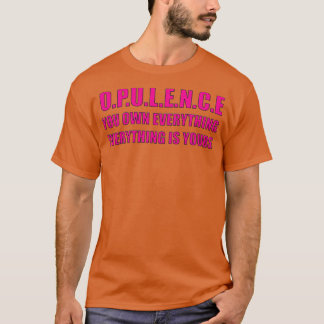 OPULENCE Paris brinner T Shirt