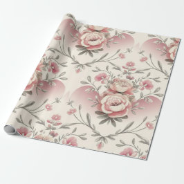 Opulent Blommigt Elegance Presentpapper